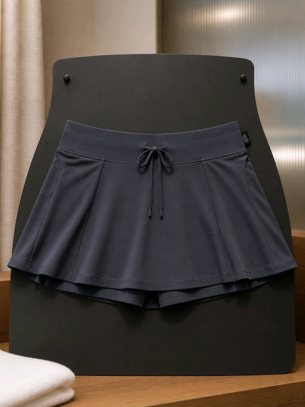 wild fable Navy Drawstring Active Skort